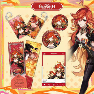Mavuika Genshin Impact merchandise  the Pyro Archon and leader of Natlan