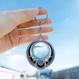 Genshin Impact Song of the Welkin Moon Nod-Krai Moon Wheel Vision Collection Cosplay Keychain Pyro Hydro Dendro Electro Anemo Cryo Geo