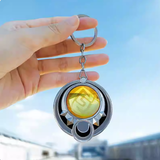 Genshin Impact Song of the Welkin Moon Nod-Krai Moon Wheel Vision Collection Cosplay Keychain Pyro Hydro Dendro Electro Anemo Cryo Geo
