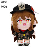 Cute Genshin Impact Character Plush Toys-Zhongli Xiao Hutao Ganyu Kazuha Wanderer