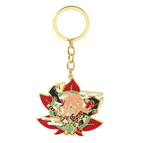 Genshin Impact Metal Keychain Ayaka Ganyu Kazuha Yoimiya