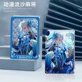 Neuvillitte laser quicksand card--Genshin Impact Game peripheral Stand Figure Model Acrylic Desktop Decor