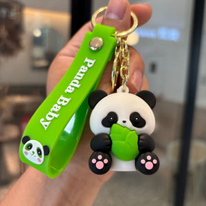 Lovely Panda Phone Hanger and Keychain