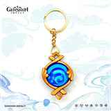 Fontaine Element Eye of God Genshin Impact Vision Collection Cosplay Keychain Pyro Hydro Dendro Electro Anemo Cryo Geo Visions