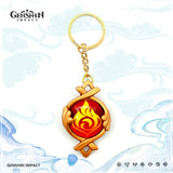 Fontaine Element Eye of God Genshin Impact Vision Collection Cosplay Keychain Pyro Hydro Dendro Electro Anemo Cryo Geo Visions