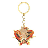 Genshin Impact Metal Keychain Ayaka Ganyu Kazuha Yoimiya