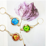 Fontaine Element Eye of God Genshin Impact Vision Collection Cosplay Keychain Pyro Hydro Dendro Electro Anemo Cryo Geo Visions