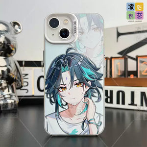 Xiao Zhongli  Neuvillette  Wanderer  Kamisato Ayato Natlan Genshin Impact Phonecase Phone Case For IPhone 11 12 13 14 15 16 Pro Max