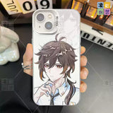 Xiao Zhongli  Neuvillette  Wanderer  Kamisato Ayato Natlan Genshin Impact Phonecase Phone Case For IPhone 11 12 13 14 15 16 Pro Max