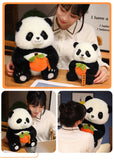 Adorable Panda Plush Toy Cute -Soft and Cuddly Stuffed Animal Perfect for Kids and Couples