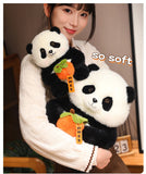 Adorable Panda Plush Toy Cute -Soft and Cuddly Stuffed Animal Perfect for Kids and Couples