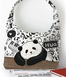 Panda Patterned Crossbody Panda Bag - Carry Cute Everywhere!