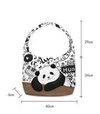 Panda Patterned Crossbody Panda Bag - Carry Cute Everywhere!