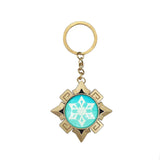 Natlan Element Eye of God Genshin Impact Vision Collection Cosplay Keychain Pyro Hydro Dendro Electro Anemo Cryo Geo Visions