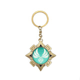 Natlan Element Eye of God Genshin Impact Vision Collection Cosplay Keychain Pyro Hydro Dendro Electro Anemo Cryo Geo Visions