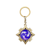 Natlan Element Eye of God Genshin Impact Vision Collection Cosplay Keychain Pyro Hydro Dendro Electro Anemo Cryo Geo Visions